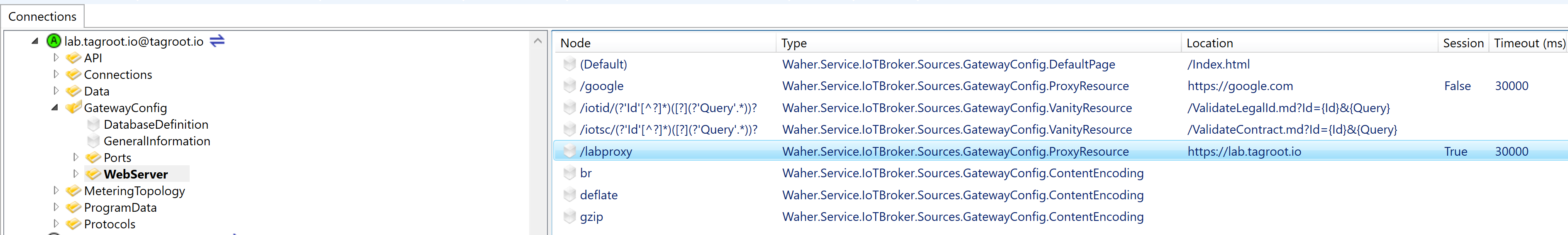 lab.tagroot.io Proxy Example