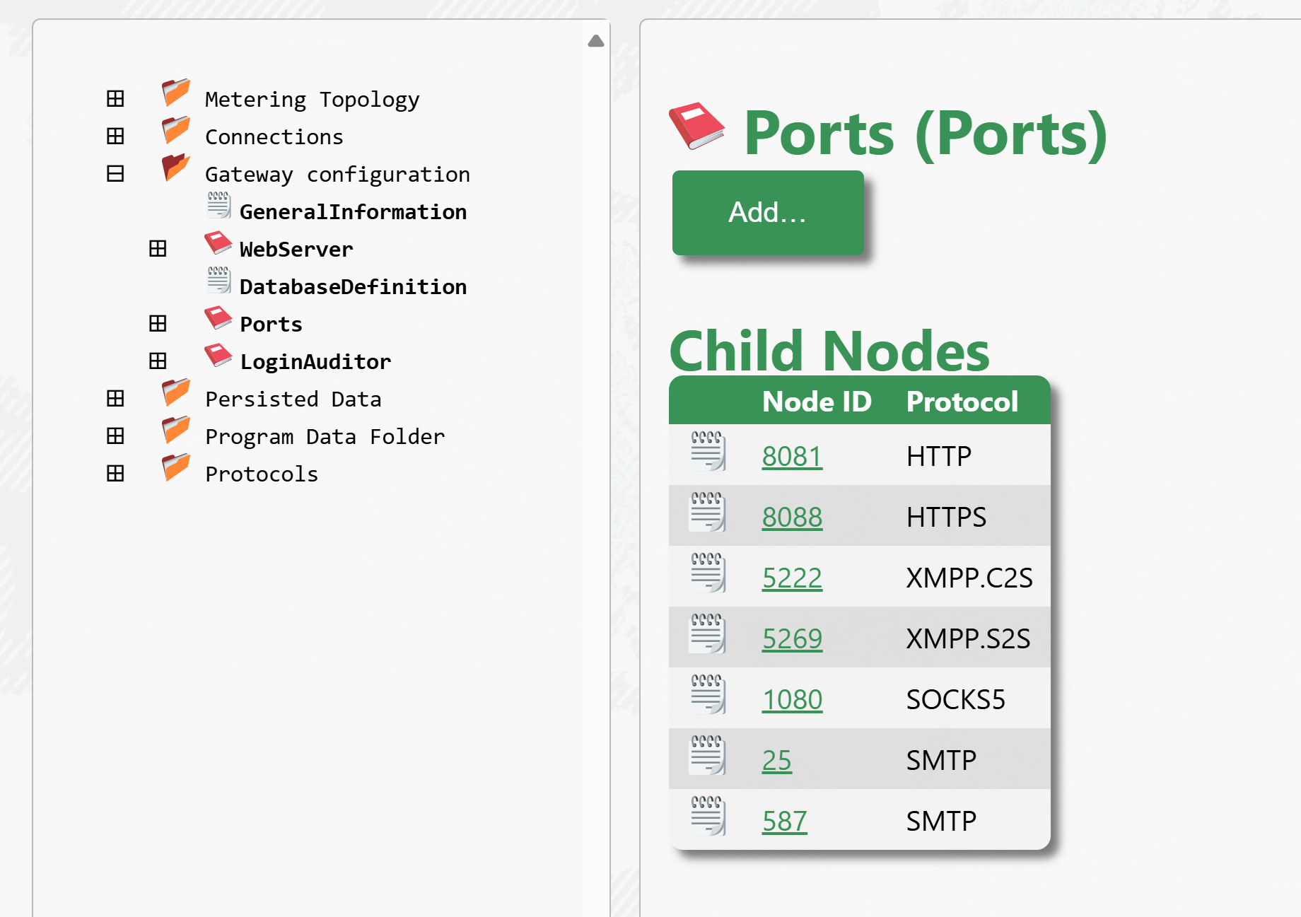 Port Configuration