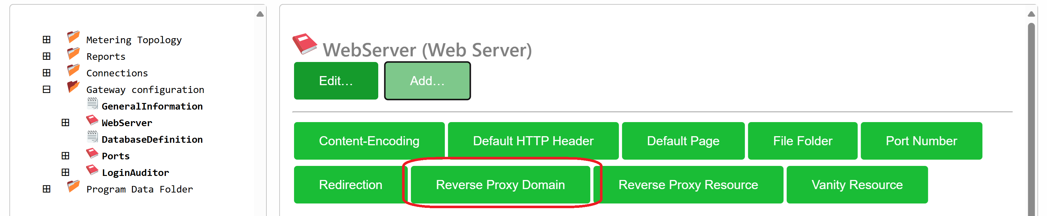 Adding Reverse Proxy Domain