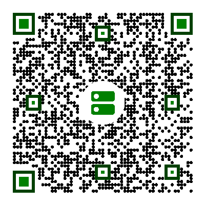 QR code of onboarding URI - Dark Mode